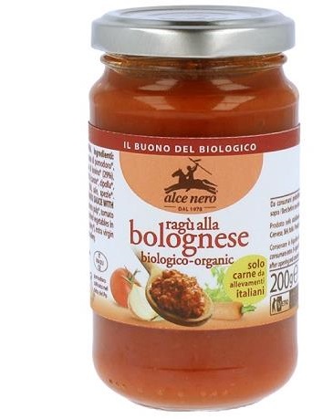 RAGU' ALLA BOLOGNESE BIO 200G