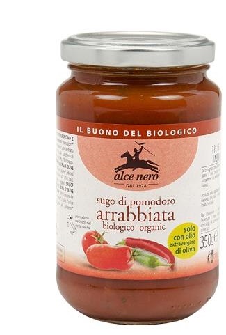 SUGO POMODORO ARRABB BIO 350G