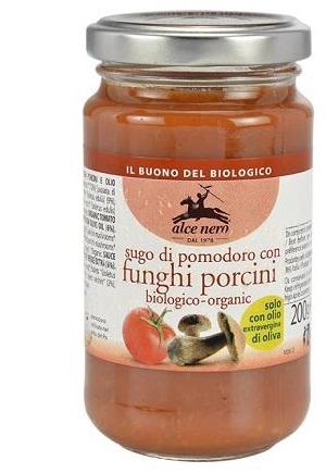 SUGO POMODORO C/FUNGHI POR BIO