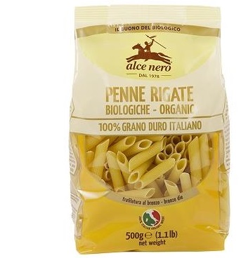 PENNE RIGATE DI SEMOLA BIO500G