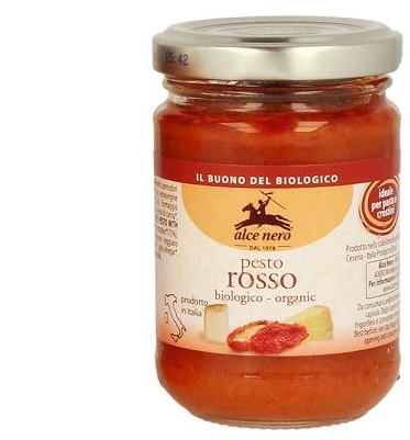 PESTO ROSSO C/POMODORI BIO130G