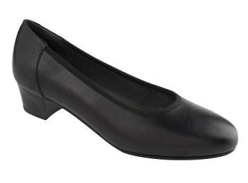 VERBENA LEATHER W BLACK 35