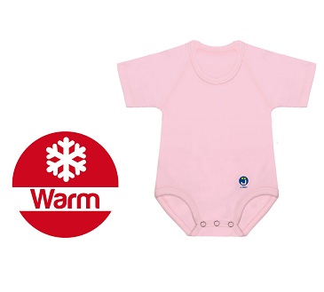 BODY 0/36M COT WARM ROSA