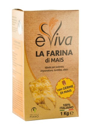 E'VIVA FARINA MAIS C/GER 1KG