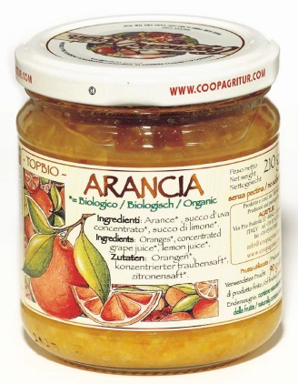 TOPBIO COMPOSTA ARANCIA 210G