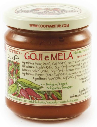 TOPBIO COMPOSTA GOJI/MELA 210G