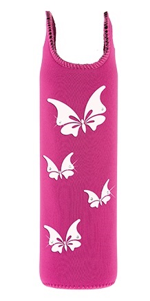 FLASKA LADY 0,5L BUTTERFLY WHI