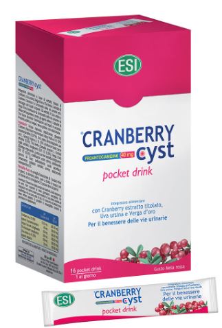 ESI CRANBERRY CYST 16POCK DRIN