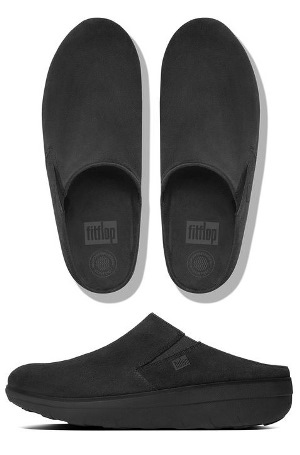 LOAFF TM SUEDE CLOG BLACK 4