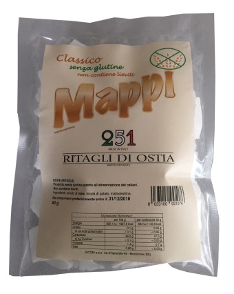 MAPPI RITAGLI OSTIA S/GLUT 40G