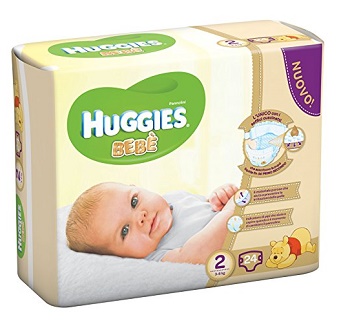 HUGGIES EXTRA CARE BB BA2 24PZ