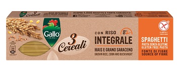 PASTA INT 3CEREALI SPAGHE 250G