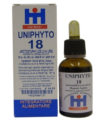 UNIPHYTO 18 UVA URSINA 30ML