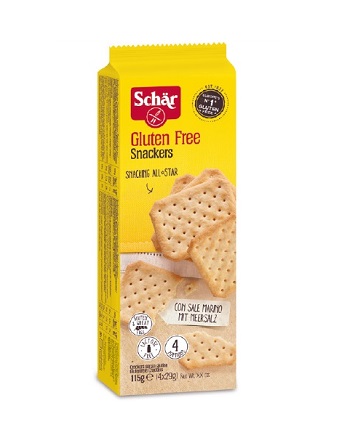 SCHAR SNACKERS CRACKERS 115G