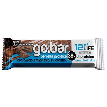 12 LIFE GO BAR CIOC LATTE 55G