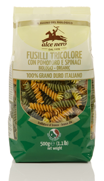 FUSILLI TRICOLORE POM/SPIN BIO