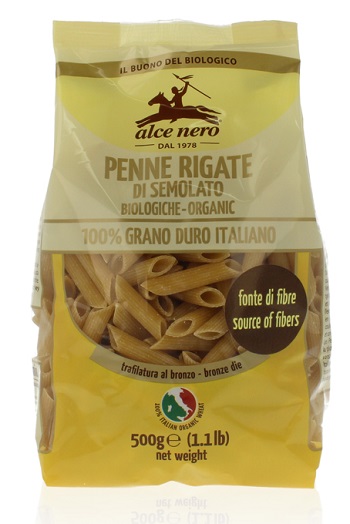 PENNE RIGATE DI SEMOLATO BIO