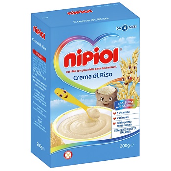 NIPIOL CEREALI CREMA RISO 200