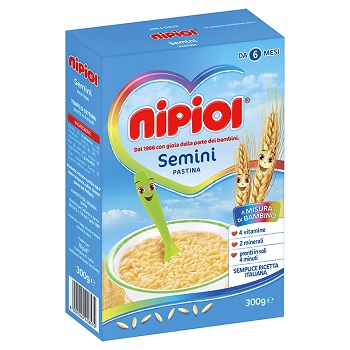 NIPIOL PASTINA SEMINI 300G