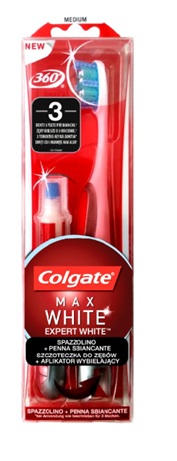 COLGATE EXPERT WHITE SPAZZ+PEN