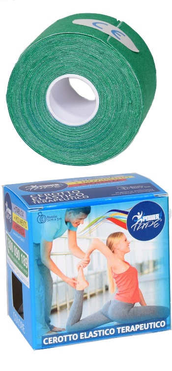 POWER TAPE ROTOLO 5X5 VERDE