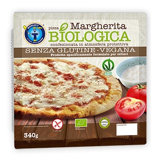 PIZZA MARGHERITA BIO VEG 340G