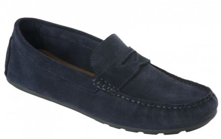 ANSER SUEDE MENS NAVY BL 39