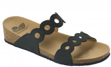 ODELIA NUBUCK W NAVY BL 35