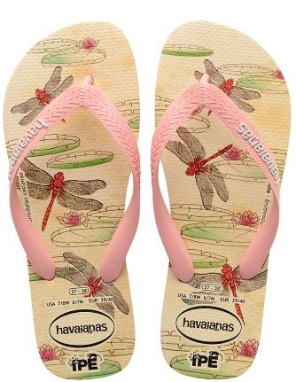 HAVAIANAS IPE BEIGE/PINK 35/36 HAVAIANAS IPE BEIGE/PINK 35/36