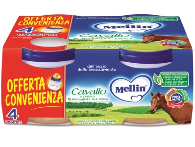 MELLIN OMOG CAVALLO 4X80G