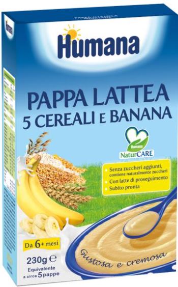 HUMANA PAPPA CEREAL/BANANA230G