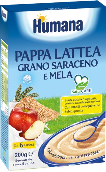 HUMANA PAPPA SARACENO MELA200G