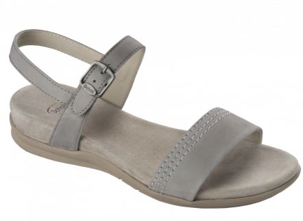 SYRMA NUBUCK W LIGHT GREY 35