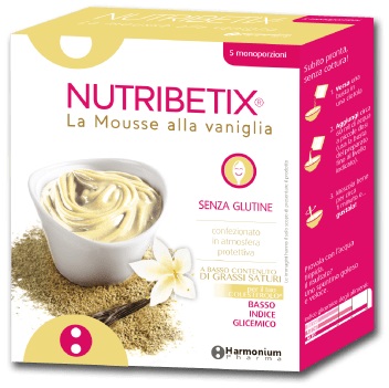 NUTRIBETIX MOUSSE VANIGLIA 5PZ