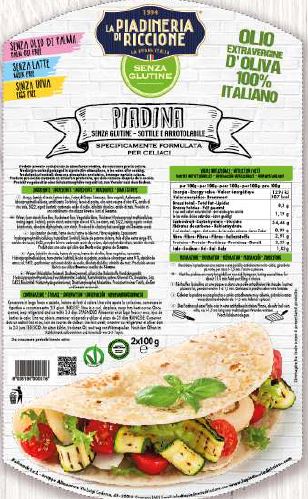 PIADINA SOTTILE ARROTOLAB CONG