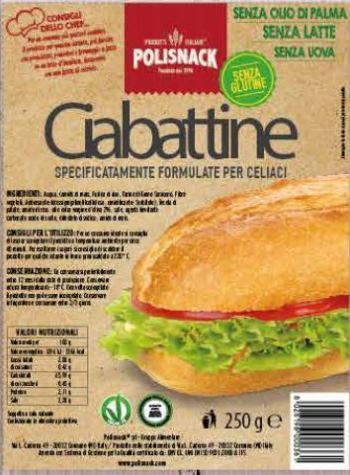 CIABATTINA PANE 250G