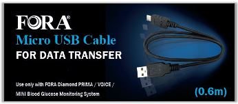 FORA MICRO USB CABLE DATA TRAN