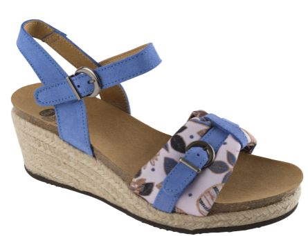 VALE SUE+TEXT D RBLU/FLWF 37