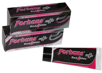 FORHANS BLACK4WHITE DENTIF12ML