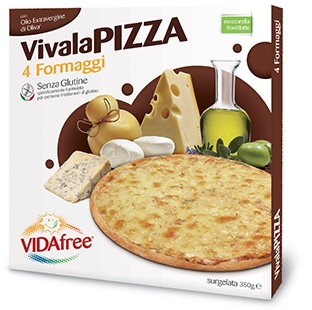 VIDAFREE VIVALAPIZZ 4FORM 350G