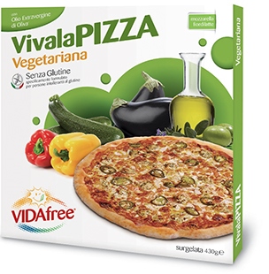 VIDAFREE VIVALAPIZZ VEGET 430G