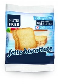 NUTRIFREE FETTE BISCOTTATE 25G