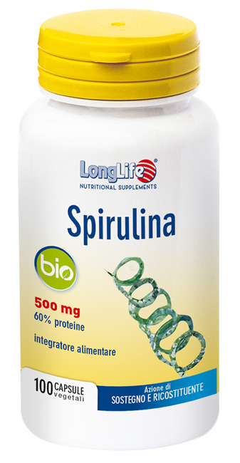 LONGLIFE SPIRULINA BIO 100CPS