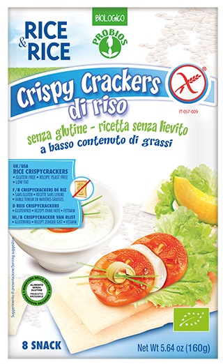 R&R CRISPY CRACKERS RISO 160G