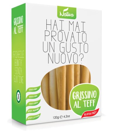 NATIVA FOOD GRISSINO TEFF 120G