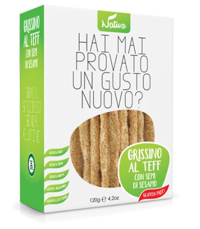 NATIVA FOOD GRISSINO TEFF+SES