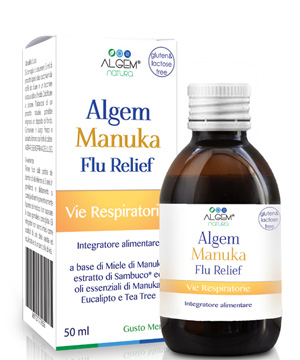 ALGEM MANUKA FLU RELIEF 50ML