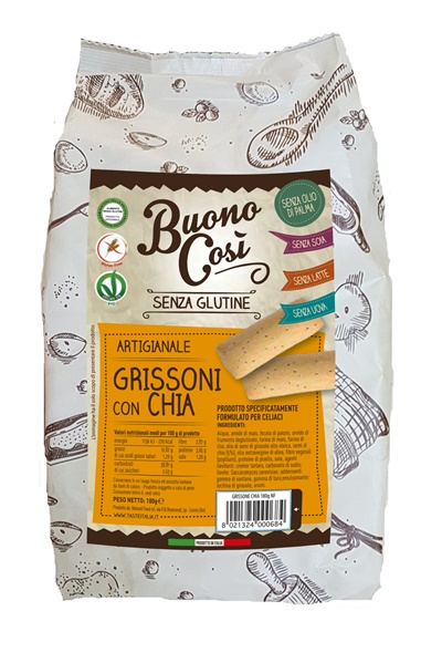 GRISSONI CON CHIA 180G