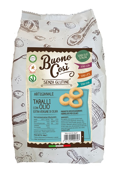 TARALLI OLIO OLI EX VERG 180G