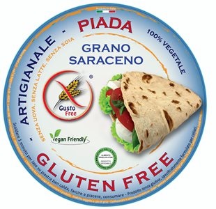 PIADA GRANO SARACENO VEGET180G